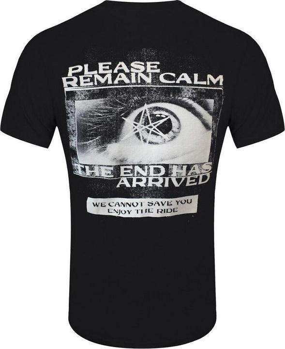 Produktbild Bring Me The Horizon Unisex Adult Remain Calm Back Print T-Shirt (XXL)
