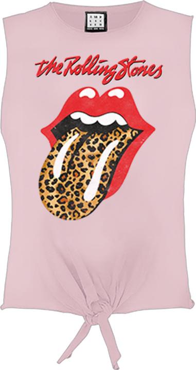 Amplified Leopard Tongue Ärmelloses Oberteil Ärmellos