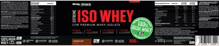 Produktbild Body Attack Extreme Iso Whey Professional (1800g Dose) (Schoko, 1 Stk., 1800 g)