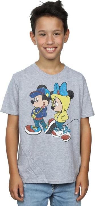 Actual product image Disney Boys Mickey And Minnie Mouse Pose T-Shirt (104)