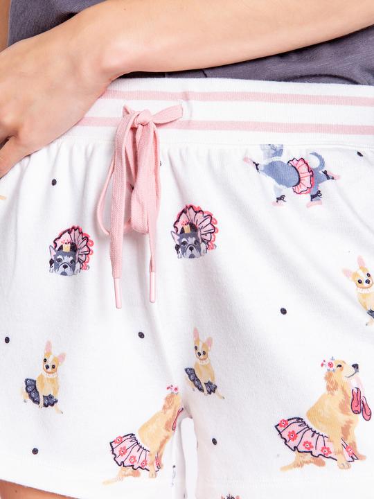 Image du produit Pj Salvage Shorts blanc/Ã petits motifs (40)