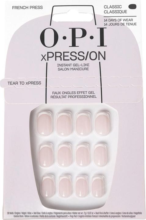 OPI Xpress/On (Weiss, Rosa)