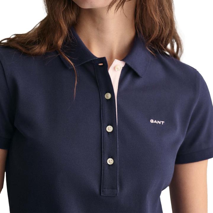Actual product image GANT Contrast Collar Pique Polo (S)