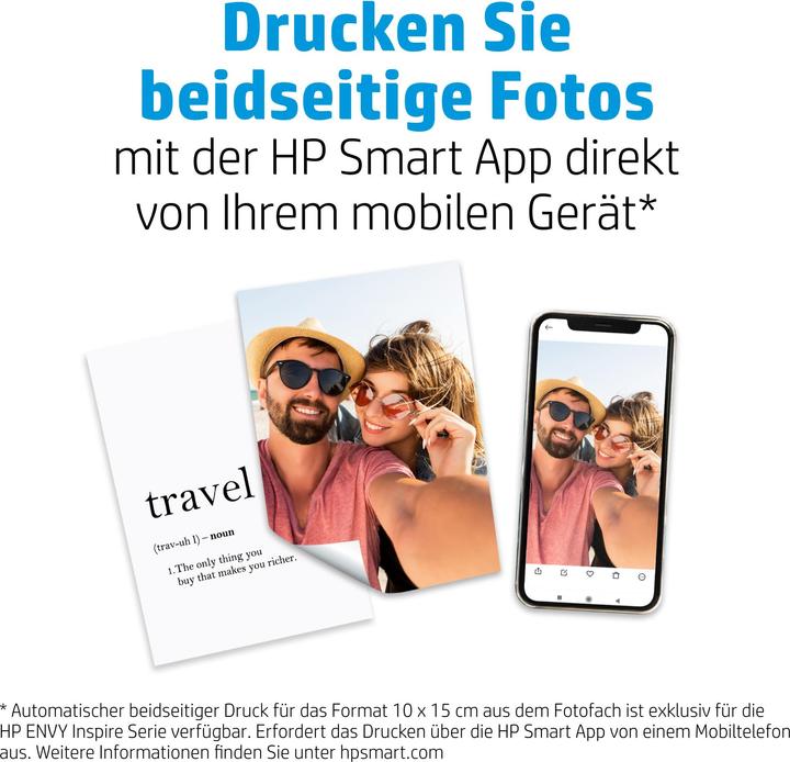 Immagine prodotto HP Carta fotografica opaca (180 g/m², 10 x 15 cm, 25 x)