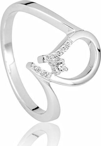 Actual product image Breuning RING - BRILL. 0,074 Ct. H/si (57, 585/14 K Gold)