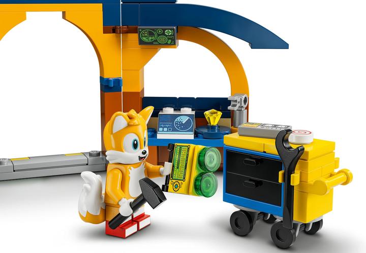 Immagine prodotto LEGO L'aereo tornado di Tails con officina (76991, LEGO Sonic)
