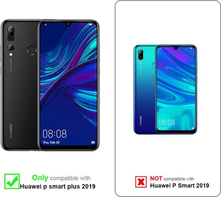 Actual product image Cadorabo Book Jeans Optics Cover (Huawei P Smart Pro (2019))