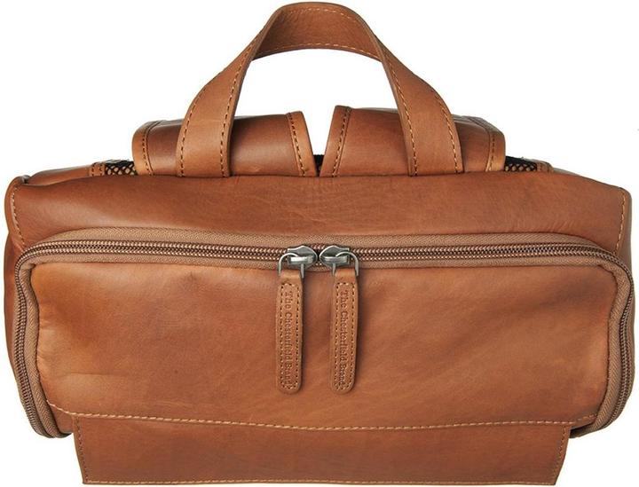Actual product image Chesterfield Rich Leren Laptop Rugtas - 15.4 inch - Cognac (19 l)