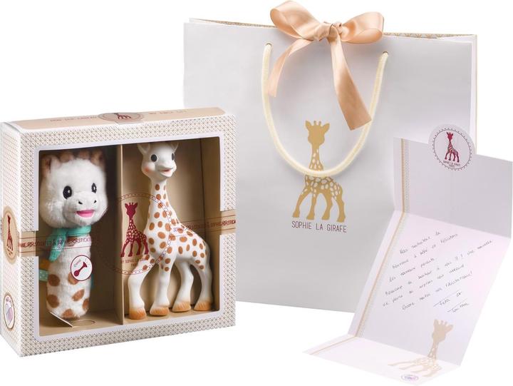 Sophie la girafe Set cadeau figurine et hochet