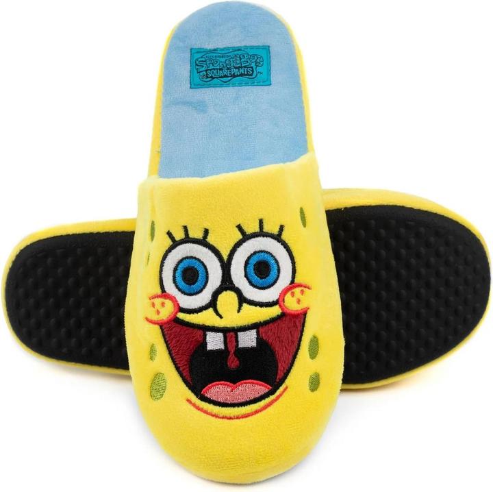 Immagine prodotto Spongebob Squarepants Pantofole unisex per adulti a contrasto (44.5)