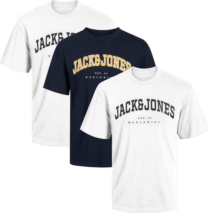 Immagine prodotto Jack & Jones 3er Pack Caleb Varsity T-Shirt (M)