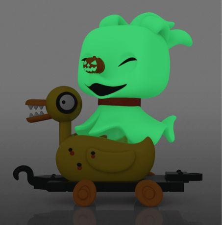 Actual product image Proxy Funko POP - The Night Before Christmas - Zero In Duck Cart (Glow in dark) (57725)