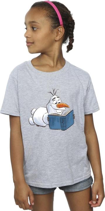 Immagine prodotto Disney Frozen Olaf Reading Maglietta Ragazze (104)