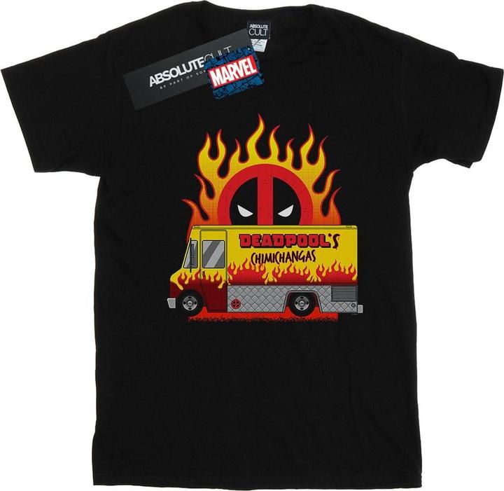 Immagine prodotto Deadpool Chimichangas Van Maglietta Uomo (3XL)