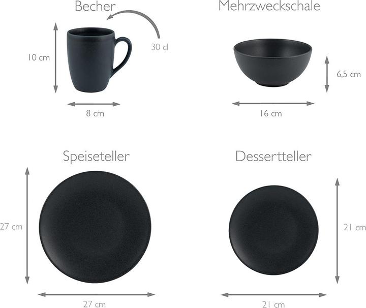 Actual product image CreaTable Soft Touch (16 Piece)