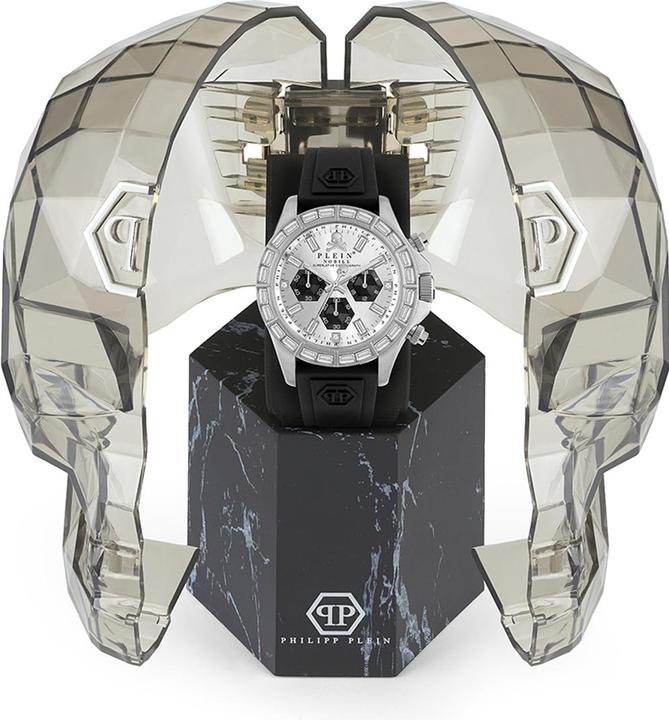 Produktbild Philipp Plein PWVAA0123 Street Couture Chronograph Herrenuhr 43mm 5ATM (Chronograph, 43 mm)
