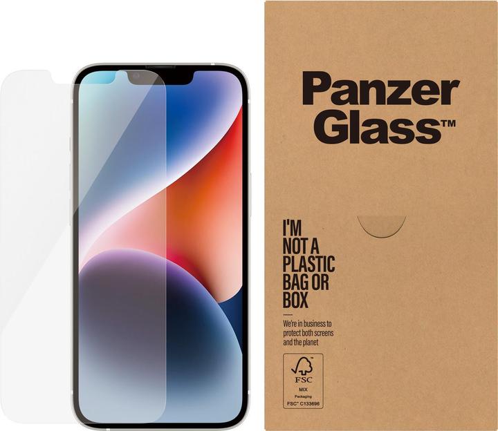 Immagine prodotto PanzerGlass Apple iPhone 14/13/13 Pro, trasparente (1 Pezzo/i, Apple iPhone 14, Apple iPhone 13, Apple iPhone 13 Pro)