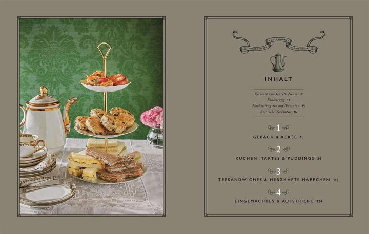 Actual product image Das offizielle Buch. Downton Abbey Teatime (German, DK Publishing House, 2020)