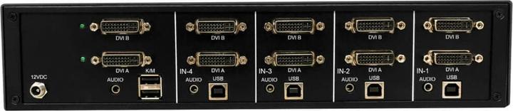 Produktbild Eaton Tipplite Secure Kvm Switch Dual Monitor Dvi To Dvi - 4-Port Niap Pp 3.0