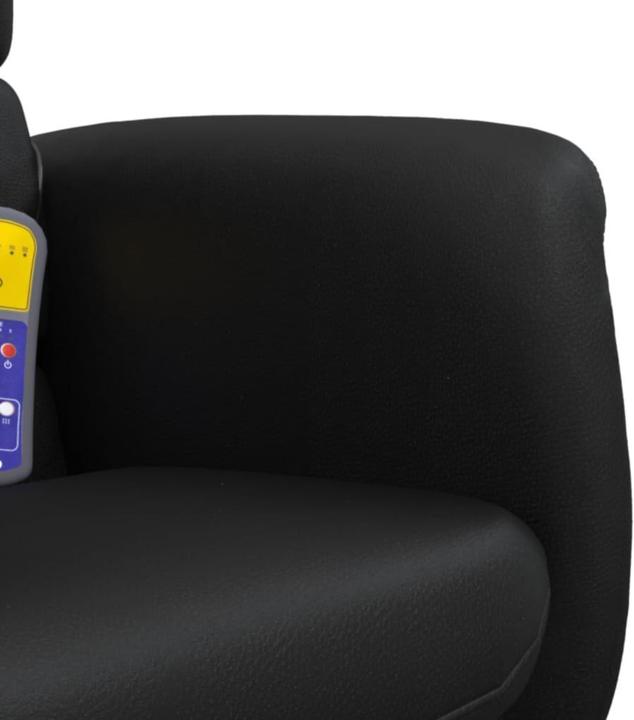 Produktbild VidaXL Massagesessel mit Fusshocker Schwarz Kunstleder,Farbe