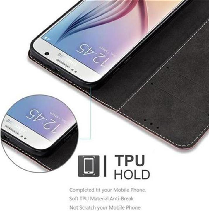 Productafbeelding Cadorabo Boek X Portemonnee Hoesje (Samsung Galaxy S6)