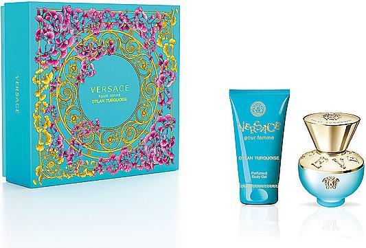 Produktbild Versace Set mit Damenparfüm Dylan Turquoise (2 pcs) (Eau de Toilette, 80 ml)