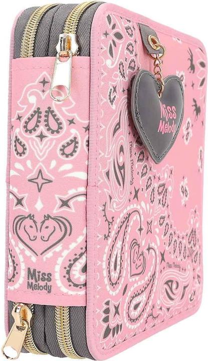 Produktbild Depesche Miss Melody 2-Fach Federtasche Bandana