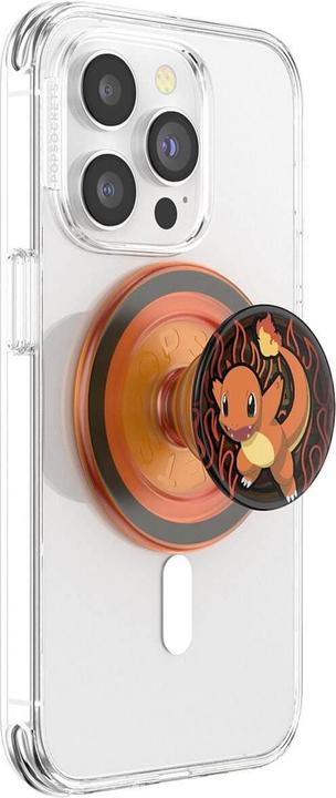 Actual product image PopSockets PopGrip MagSafe Round Charmander Flame
