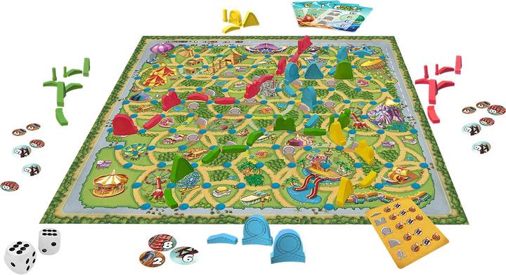 Produktbild Jumbo Speedwagon, d/f/i ab 8 Jahren, 2-4 Spieler, spanndes Achterbahn-Spiel (Deutsch)
