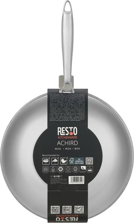 Immagine prodotto Resto WOK D28 H7.5CM/95349 (28 cm, Wok, Acciaio inossidabile, Alluminio)