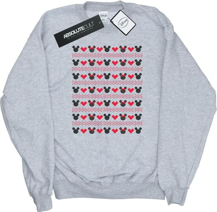 Image du produit Disney - Sweat MICKEY AND MINNIE CHRISTMAS HEARTS - Homme (L)