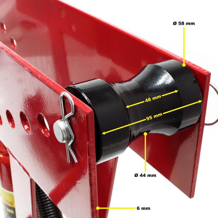 Produktbild Wiltec Rohrbiegemaschine hydraulisch 12t Rohrbiegegerät Rohrbieger Biegemaschine