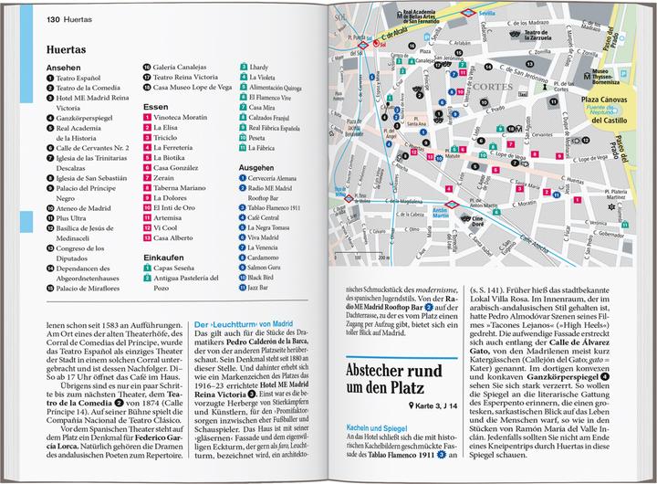 Produktbild Reise-Taschenbuch Reiseführer Madrid & Umgebung (Deutsch, Manuel García Blázquez, Maria Anna Hälker, 2024)