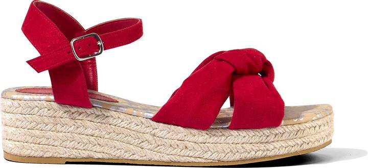 Image du produit Joe Browns Knot Detail Ankle Strap Platform Espadrille Sandals (38)