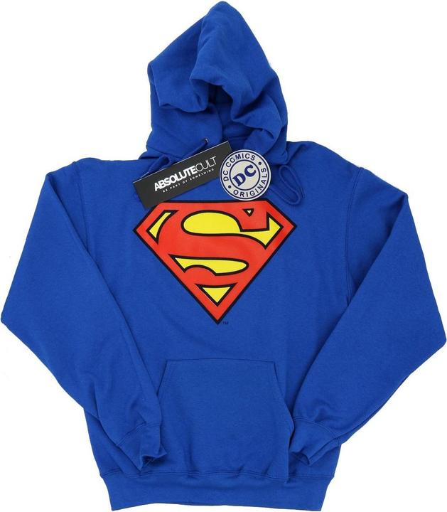 Superman Logo Kapuzenpullover (S)