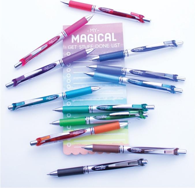 Produktbild Pentel EnerGel Xm (Rot, Silber, 1 x)