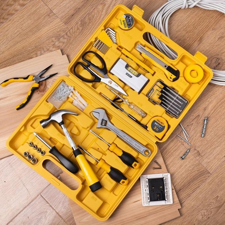 Image du produit Deli Tools Jeu d'outils professionnels EDL1038J - 38 pièces (38 pièces)