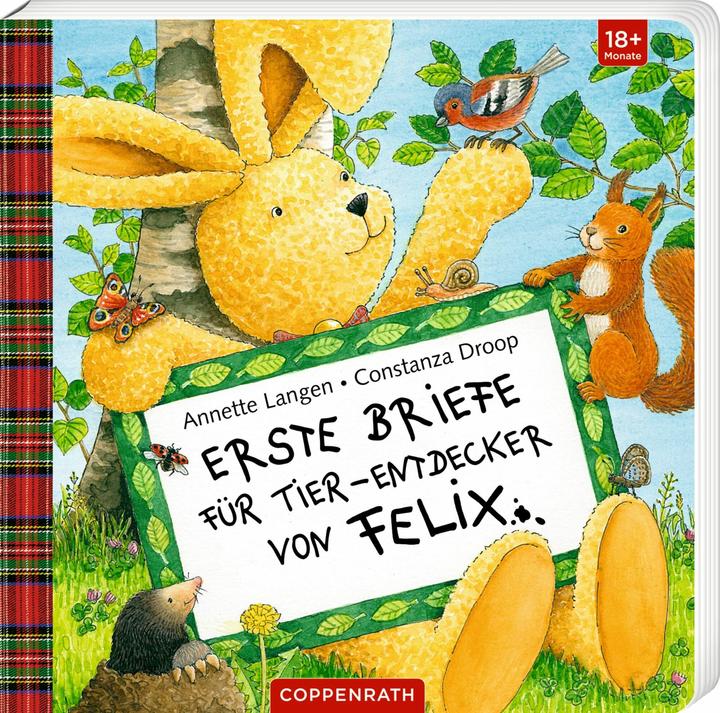 First letters for animal explorers from Felix (German)