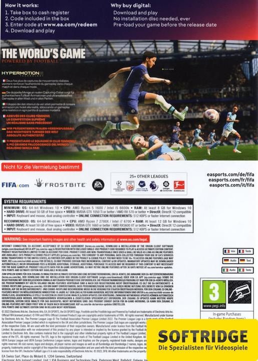 Immagine prodotto EA Games FIFA 23 (PC, DE)