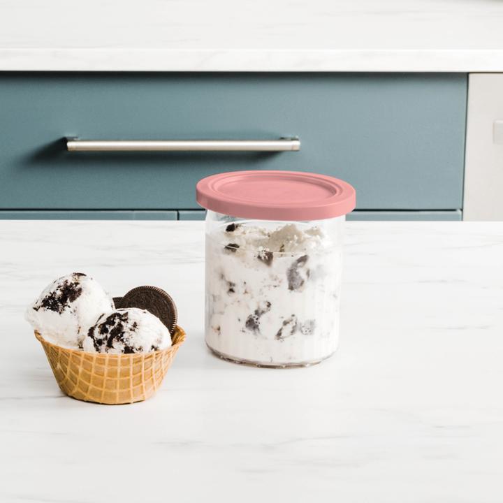 Actual product image Ninja Creami Deluxe double pack container & lid