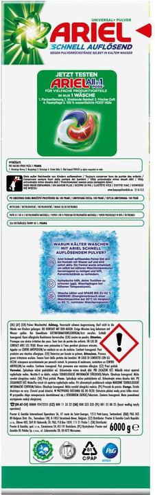 Produktbild Ariel Universal+ (100 Waschgänge, Pulver)