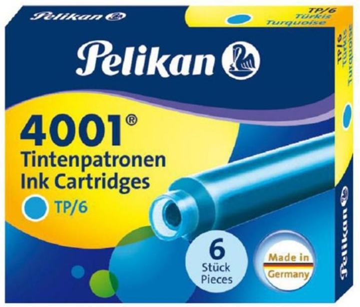 Produktbild Pelikan 4001 Tp/6 (Füllertinte, Türkis)