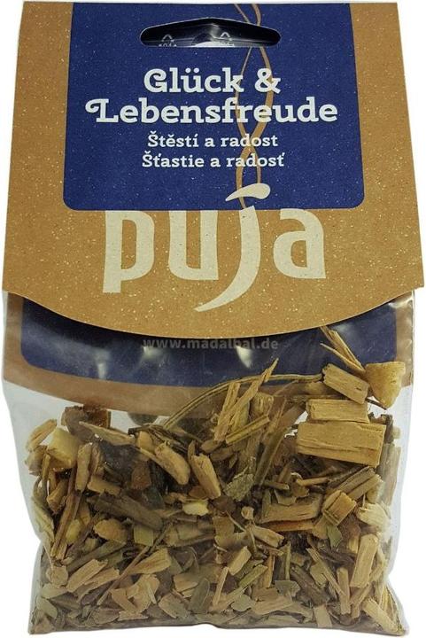 Actual product image Puja Incense blend Happiness & joie de vivre - 15g