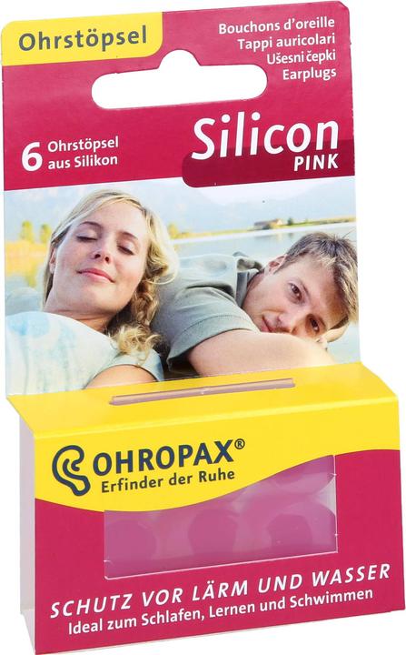Ohropax Silicon PINK (6 x)
