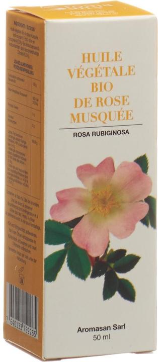 Immagine prodotto AromaSan Olio di rosa muschiata Olio biologico (Olio corpo, 50 ml)