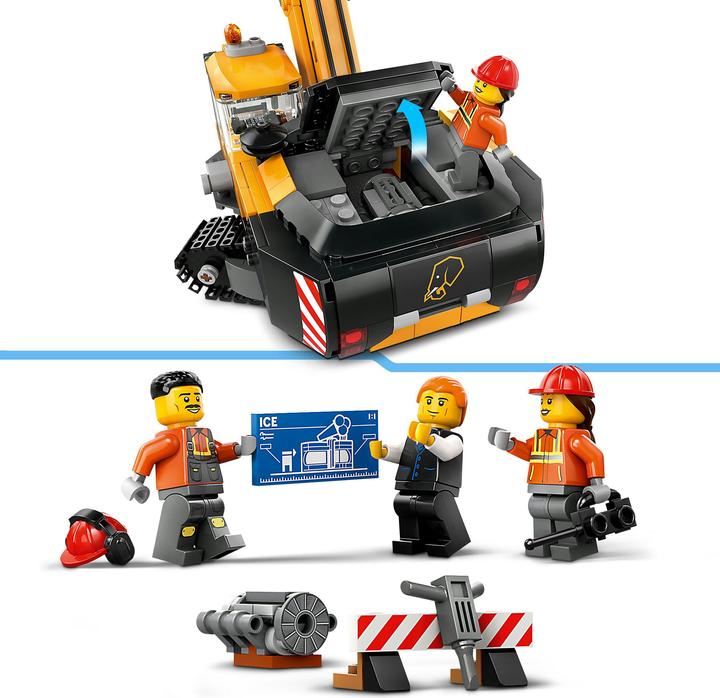Immagine prodotto LEGO Escavatore cingolato (60420, LEGO City)