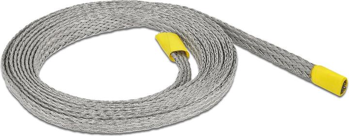 Produktbild Delock Kabelschlauch zur EMV Abschirmung 2 m x 6 mm Grau (Kabelschlauch, 200 cm)