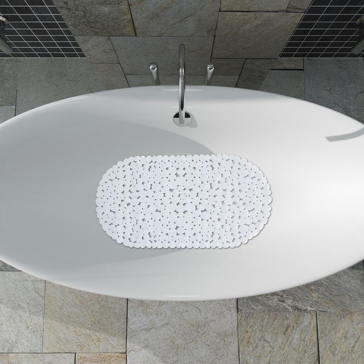 Image du produit Relaxdays Tapis pour baignoire, antidérapant (36 x 68 x 0,5 cm)