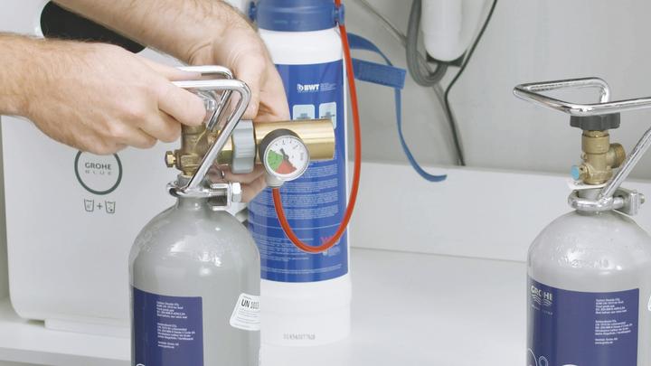 Produktbild Grohe Blue Starterset CO2-Flasche, 2 KG
