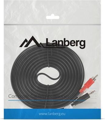Image du produit Lanberg CA-MJRC-10CC-0050-BK (5 m, Jack 3,5 mm (AUX))